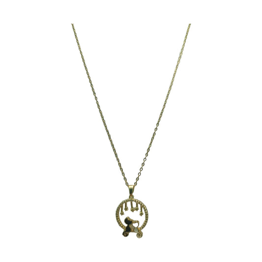 Kitten pair neckpiece